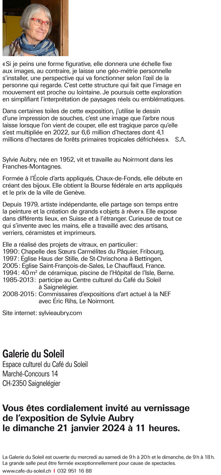 Sylvie Aubry - _Galerie_Soleil_Affiche_Aubry-2